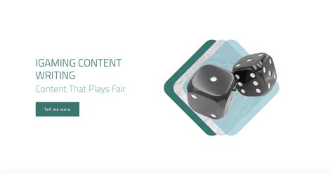 iGaming Content Writing Services .